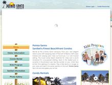 Tablet Screenshot of pointesanto.com